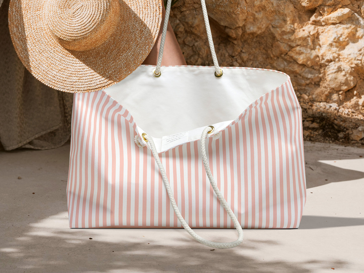 Bengal Stripe Beach Bag