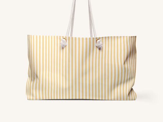 Bengal Stripe Beach Bag