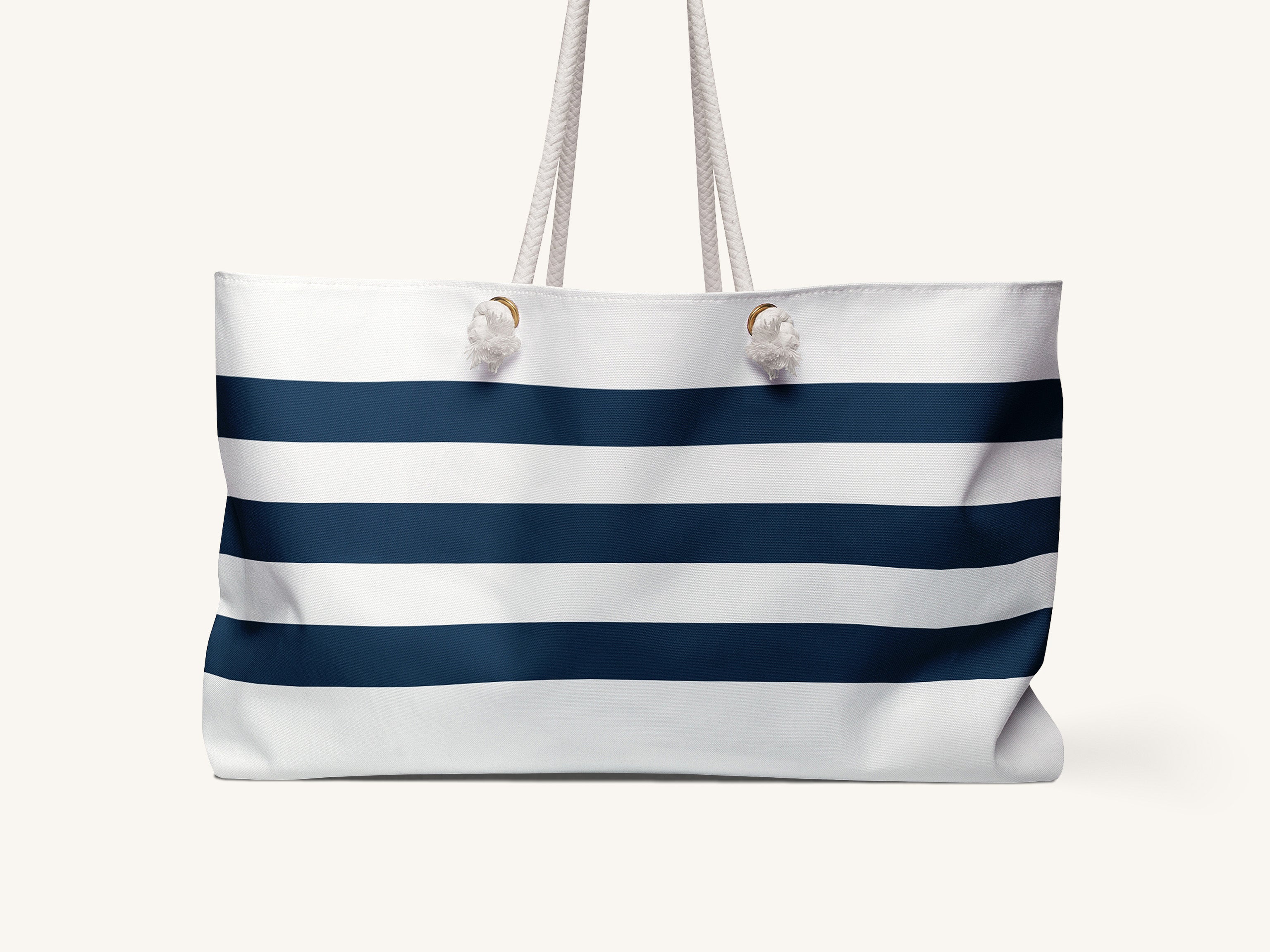 0711 fringe-detail beach bag - Blue