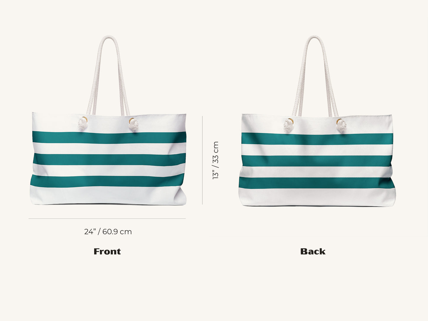 Breton Stripe Beach Bag