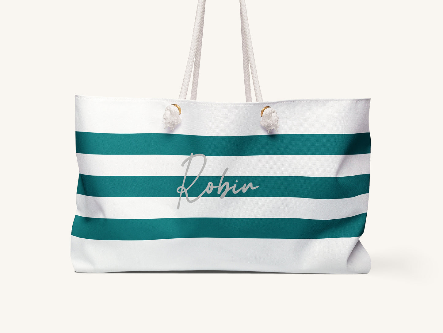 Breton Stripe Signature Beach Bag