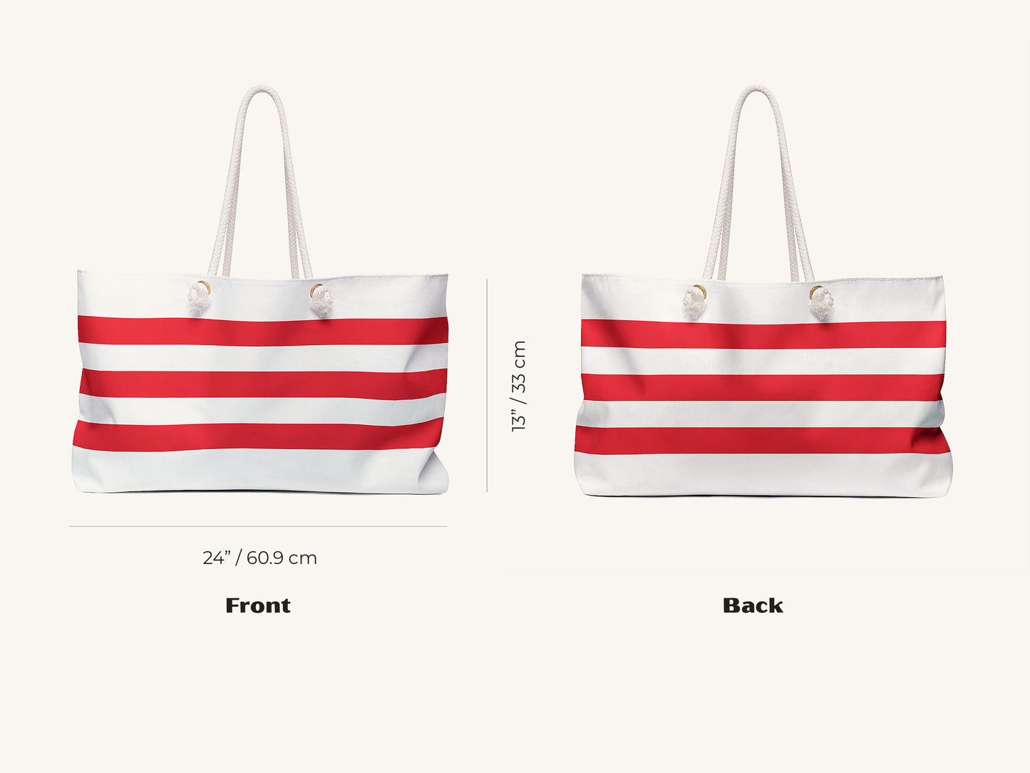 Breton Stripe Beach Bag