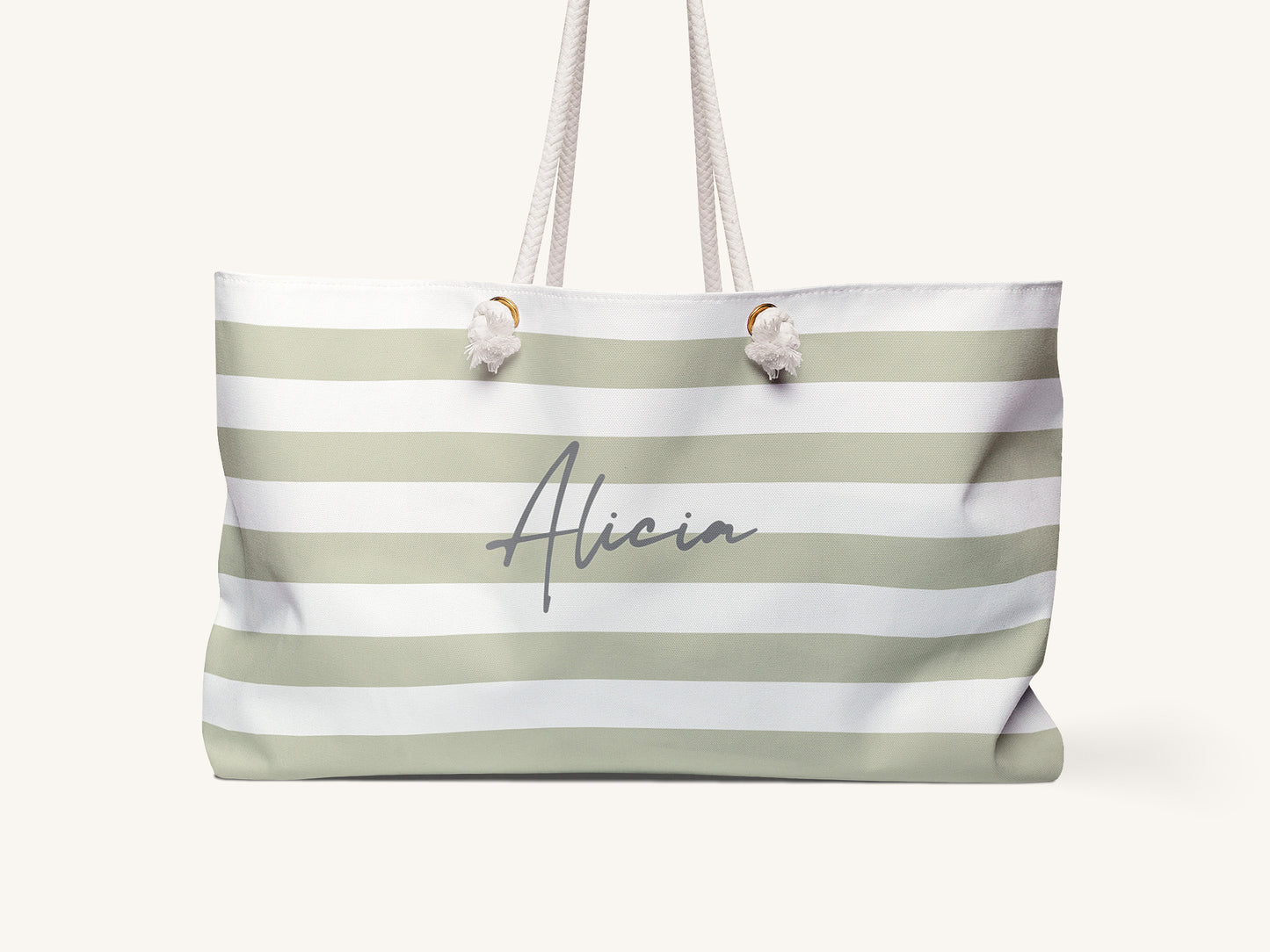 Cabana Stripe Signature Beach Bag