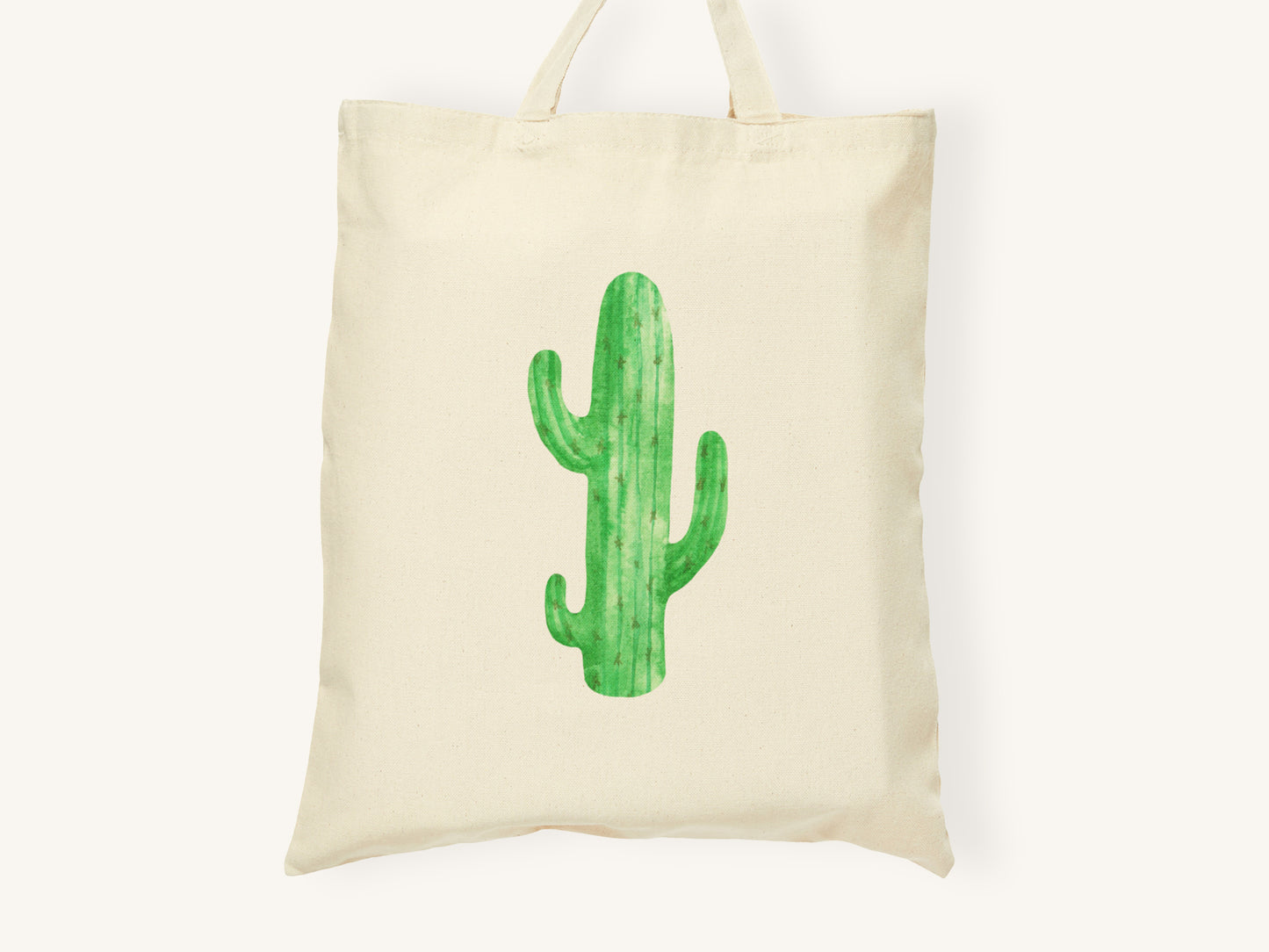 Cactus Canvas Tote