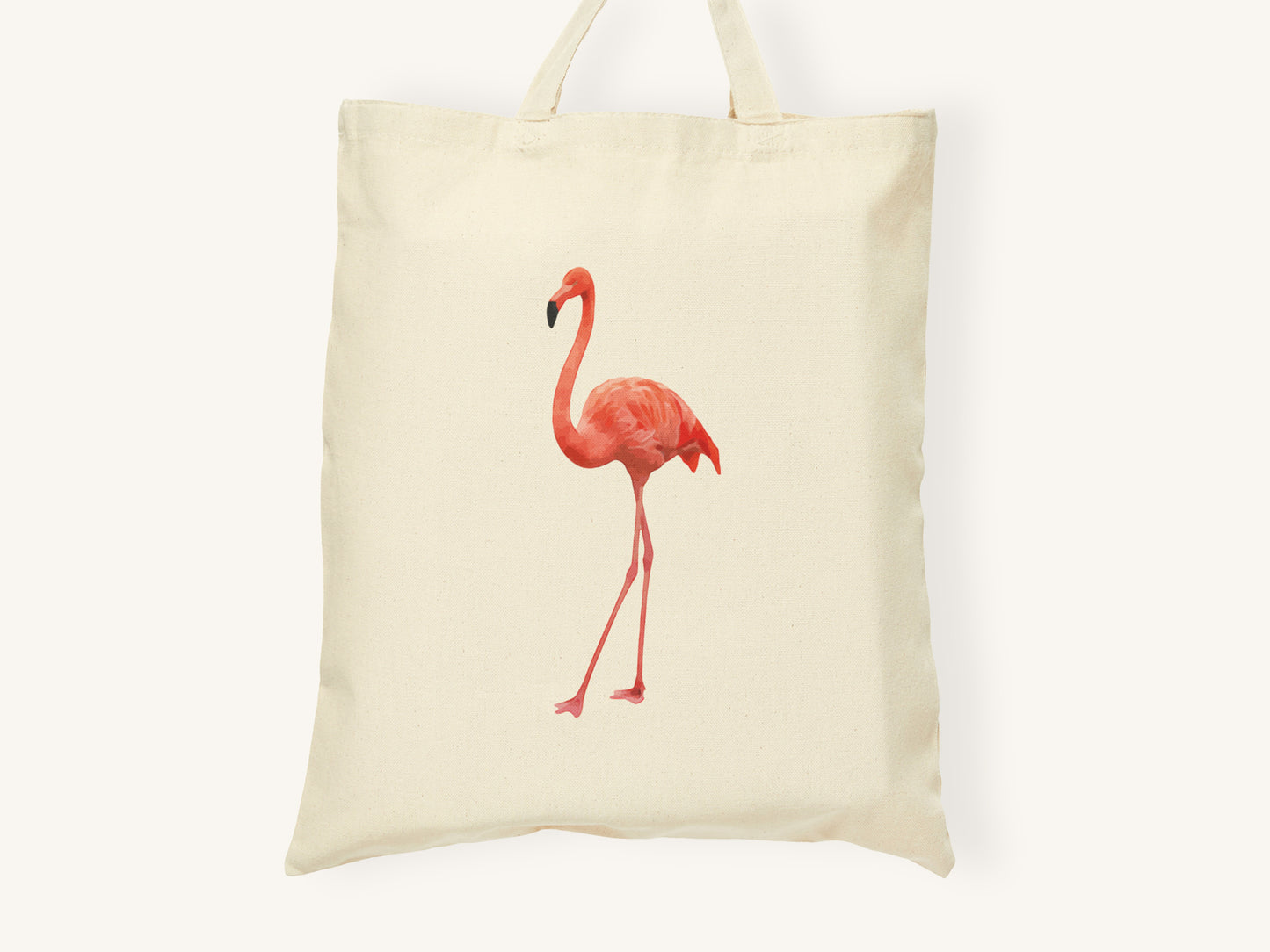 Flamingo Canvas Tote