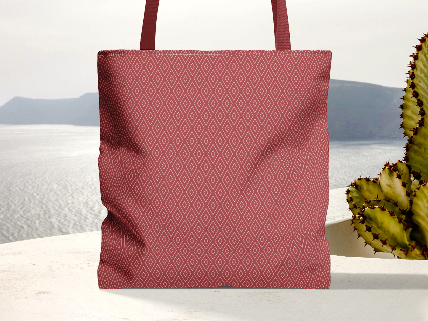 Oaxaca Grecas Beach Bag