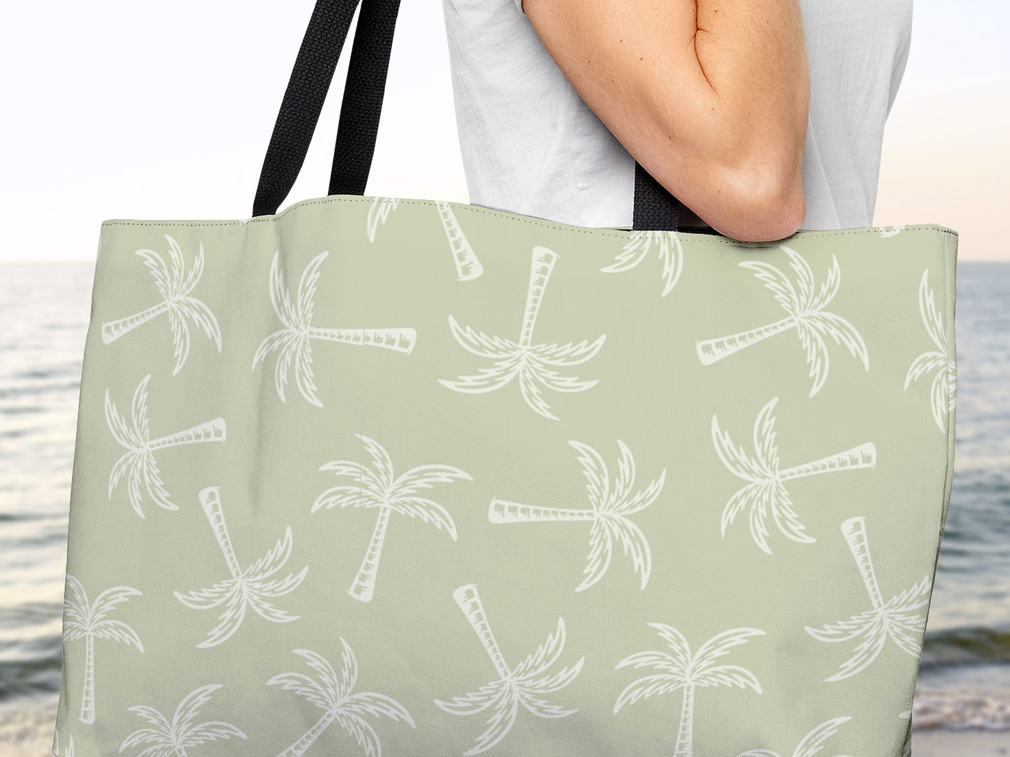 Palm Tree Beach Bag