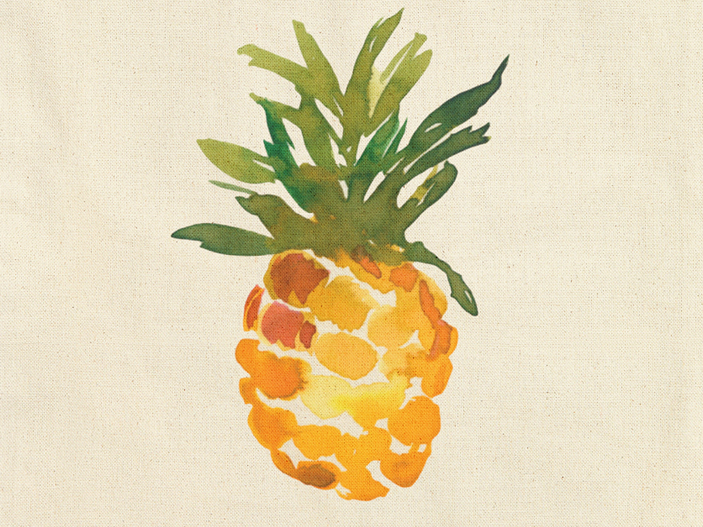 Pineapple Canvas Tote