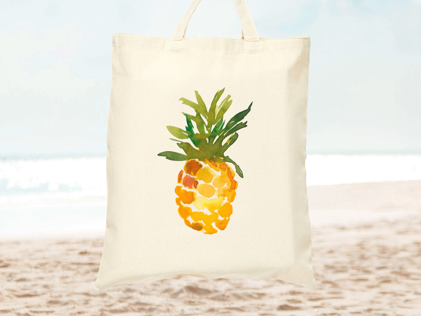 Pineapple Canvas Tote