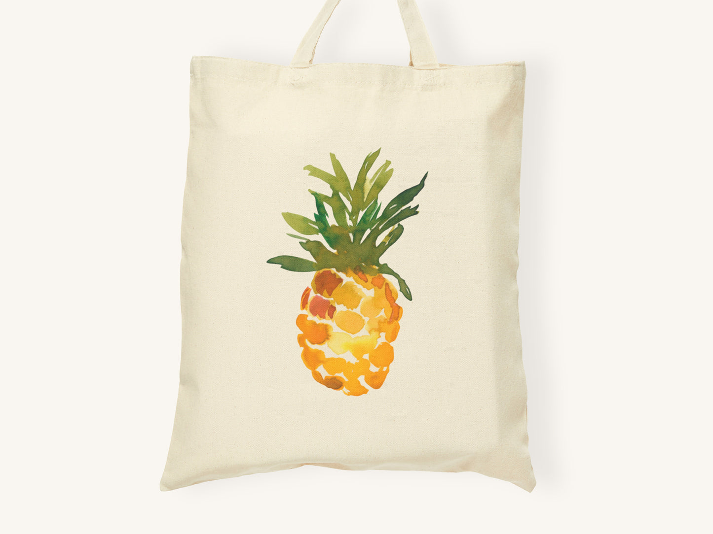 Pineapple Canvas Tote