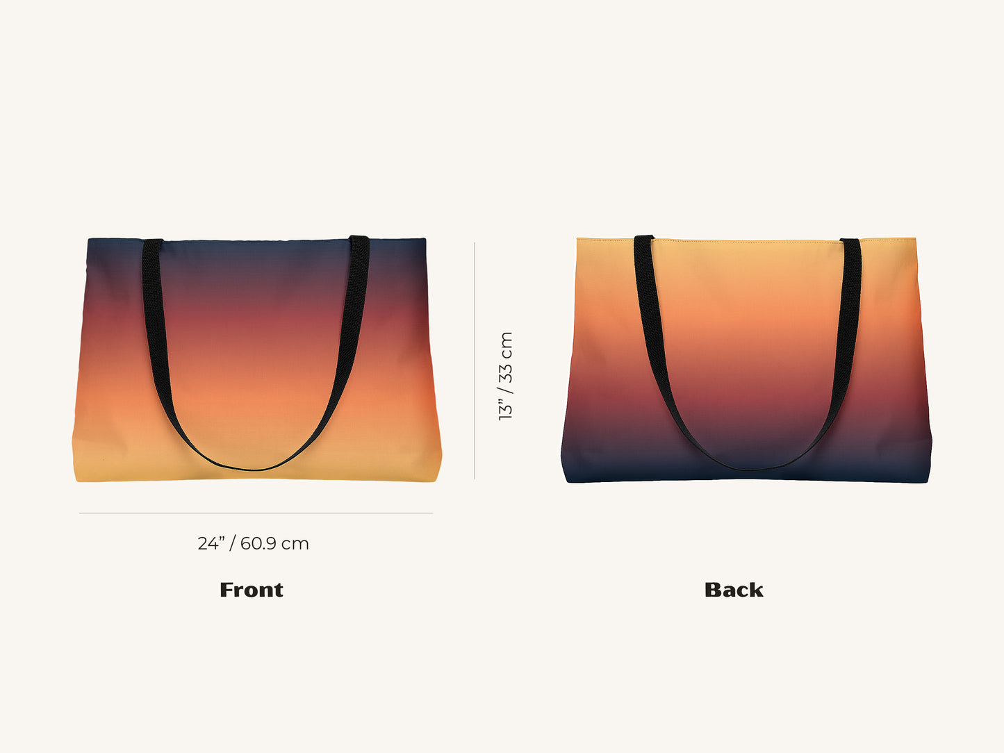 Sunset Beach Bag