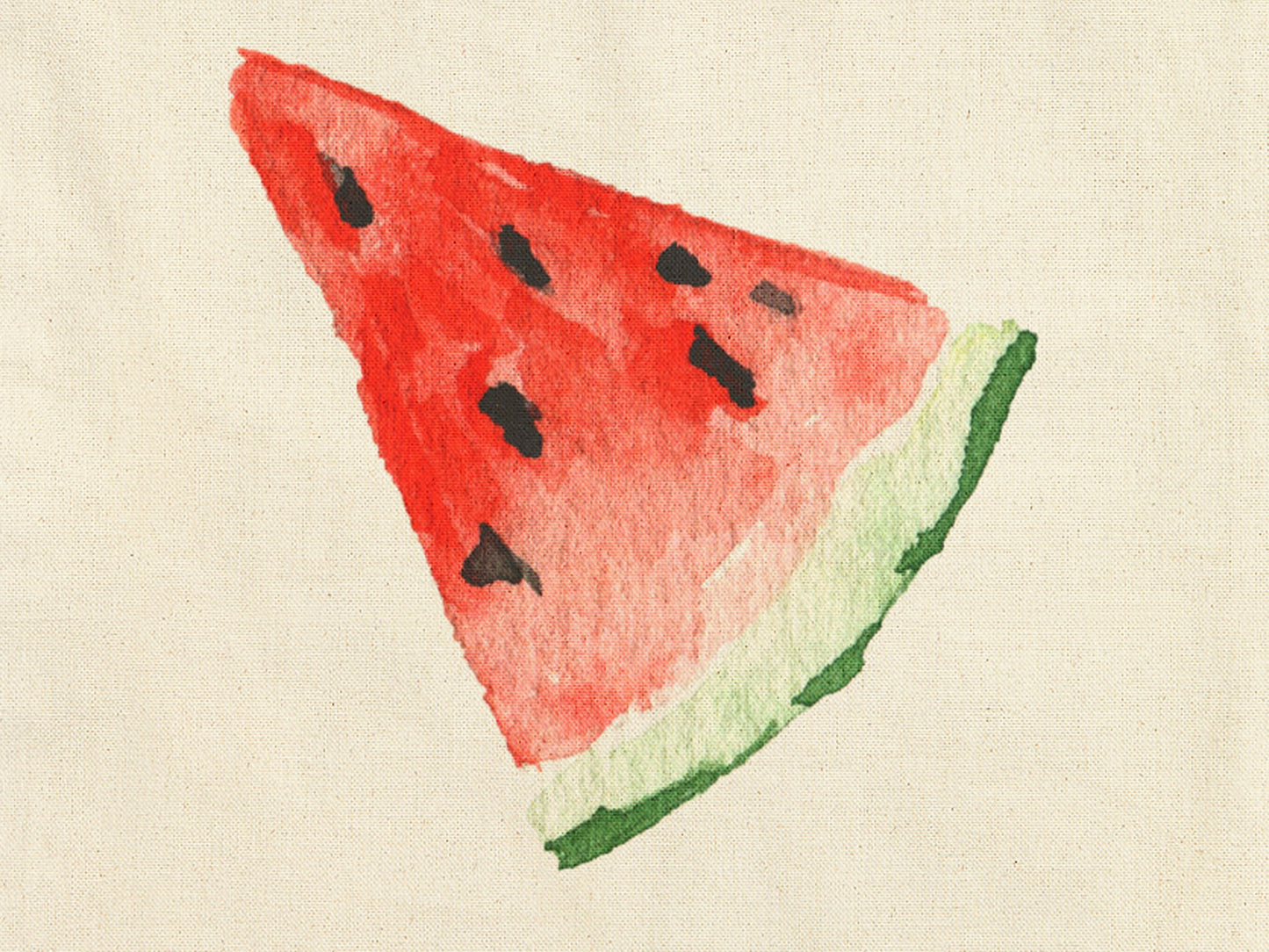 Watermelon Canvas Tote